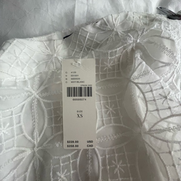 NWT Anthropologie white lace tiered maxi skirt - Picture 11 of 11